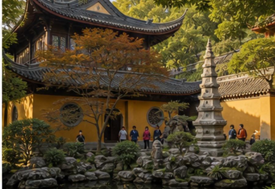 Temple and garden visits