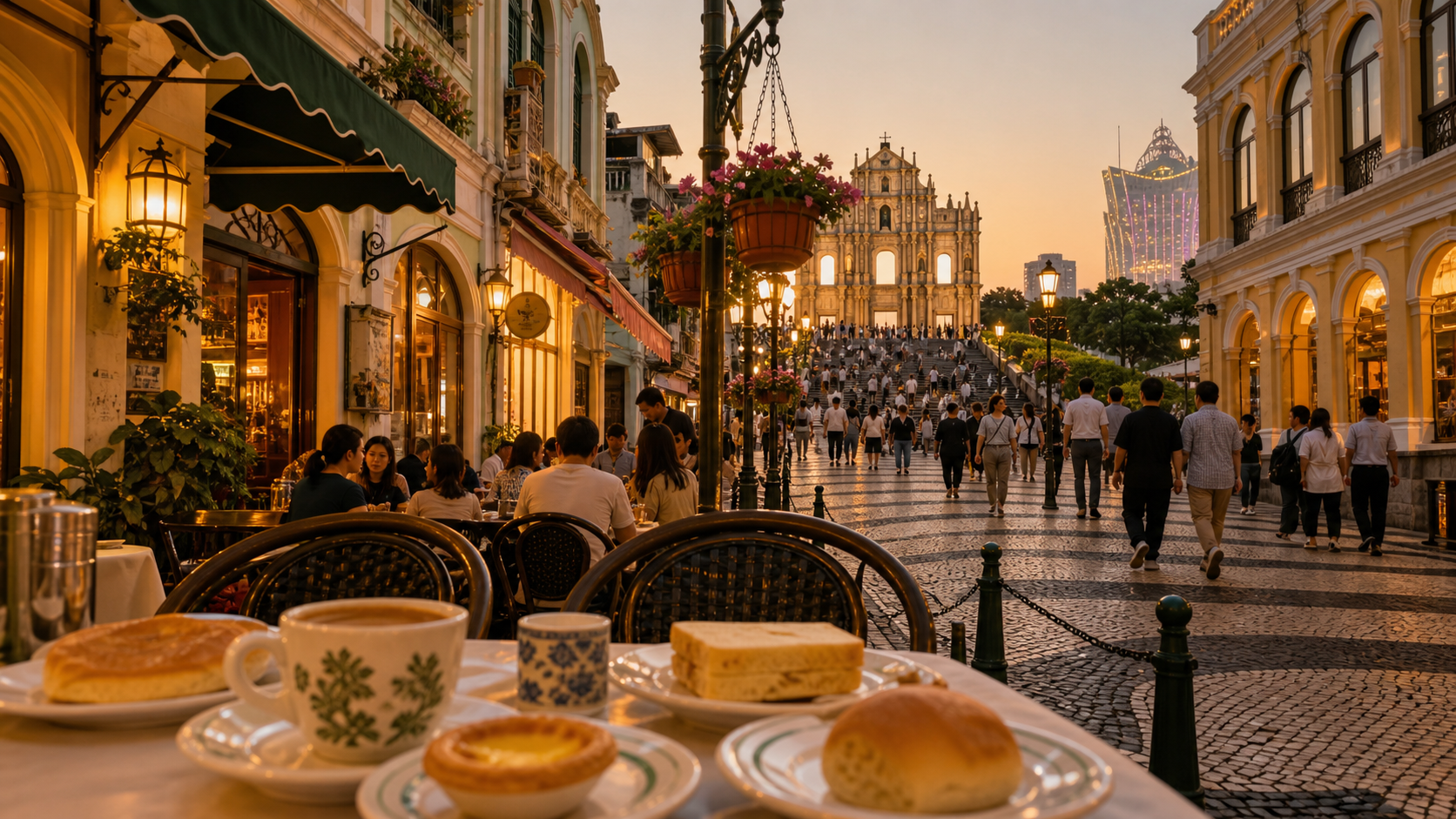 Macau Portuguese-Chinese Food Walk