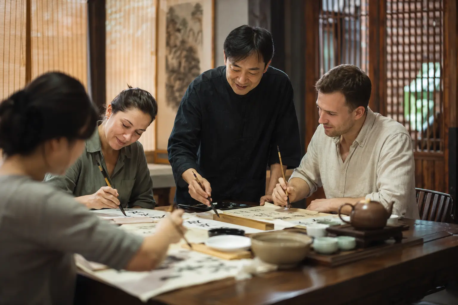 Hands-on Chinese cultural experience