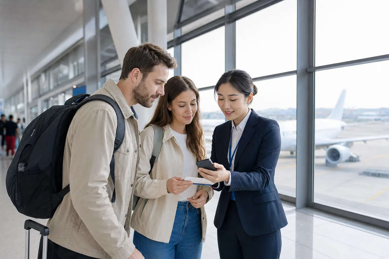 Domestic flight travel in China