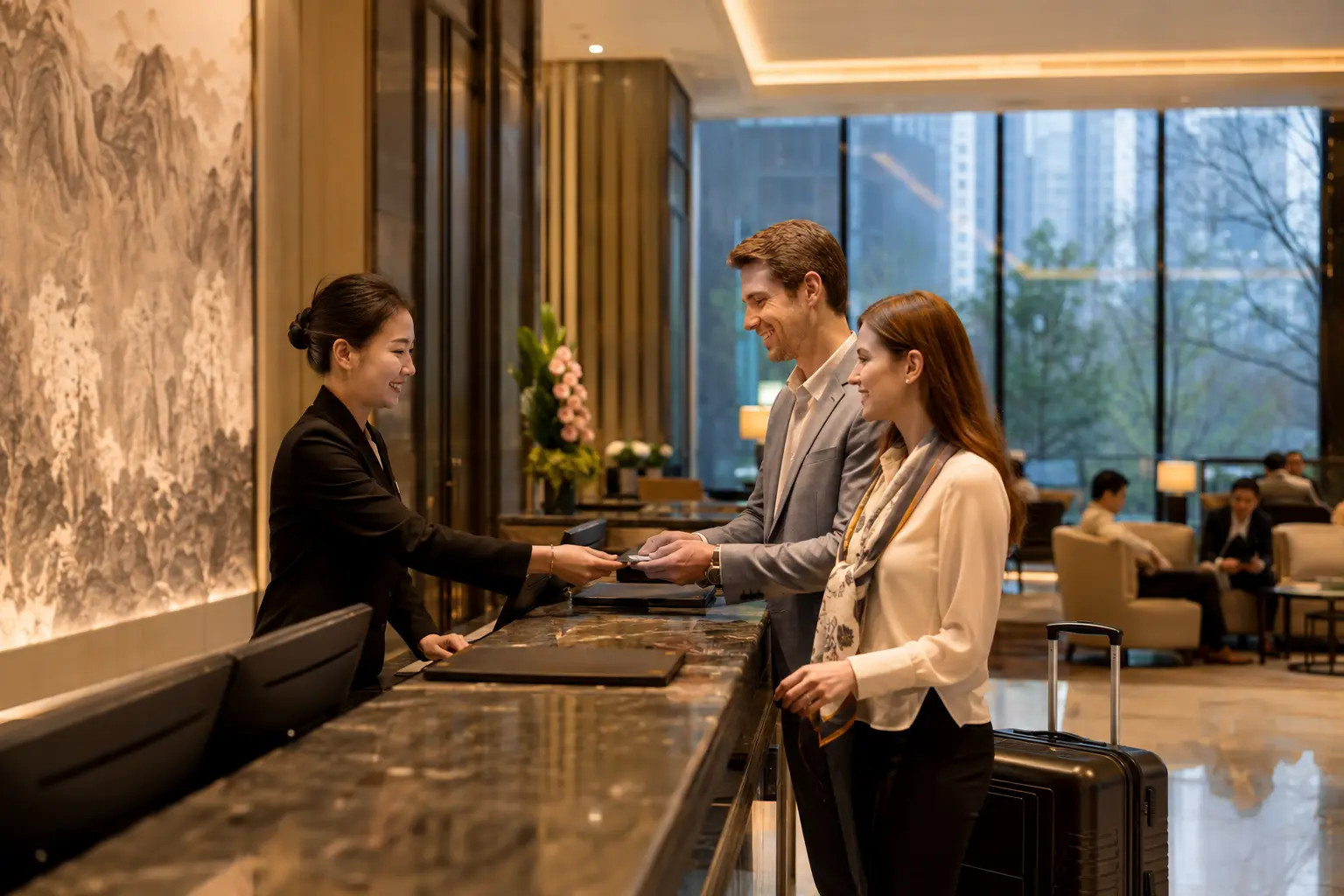 Selected hotel accommodation in China