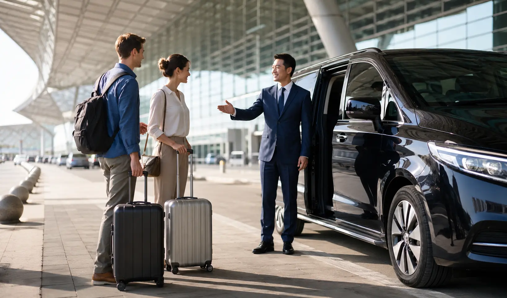 Professional airport transfer in China