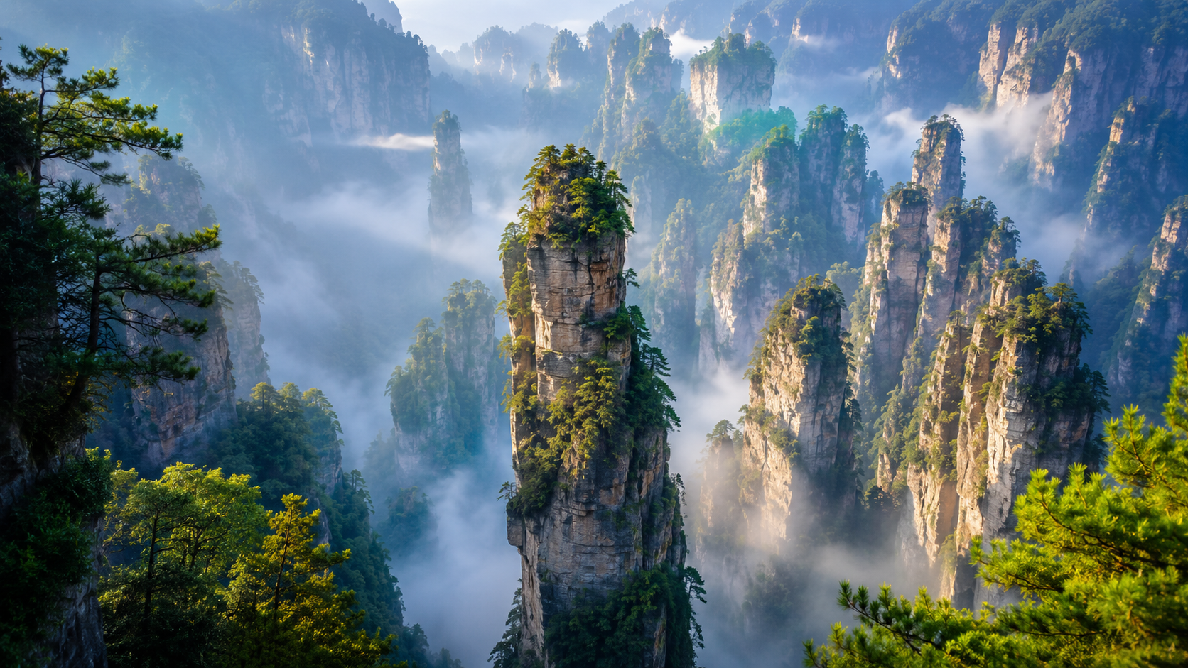 Zhangjiajie Avatar Mountains